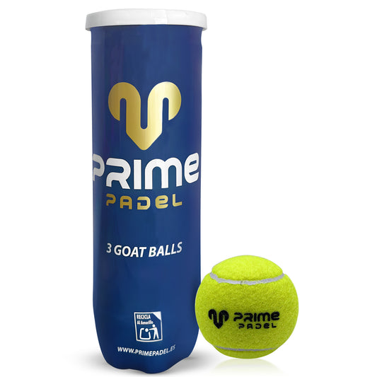 Pack 3 Botes Pelotas PRIME PADEL